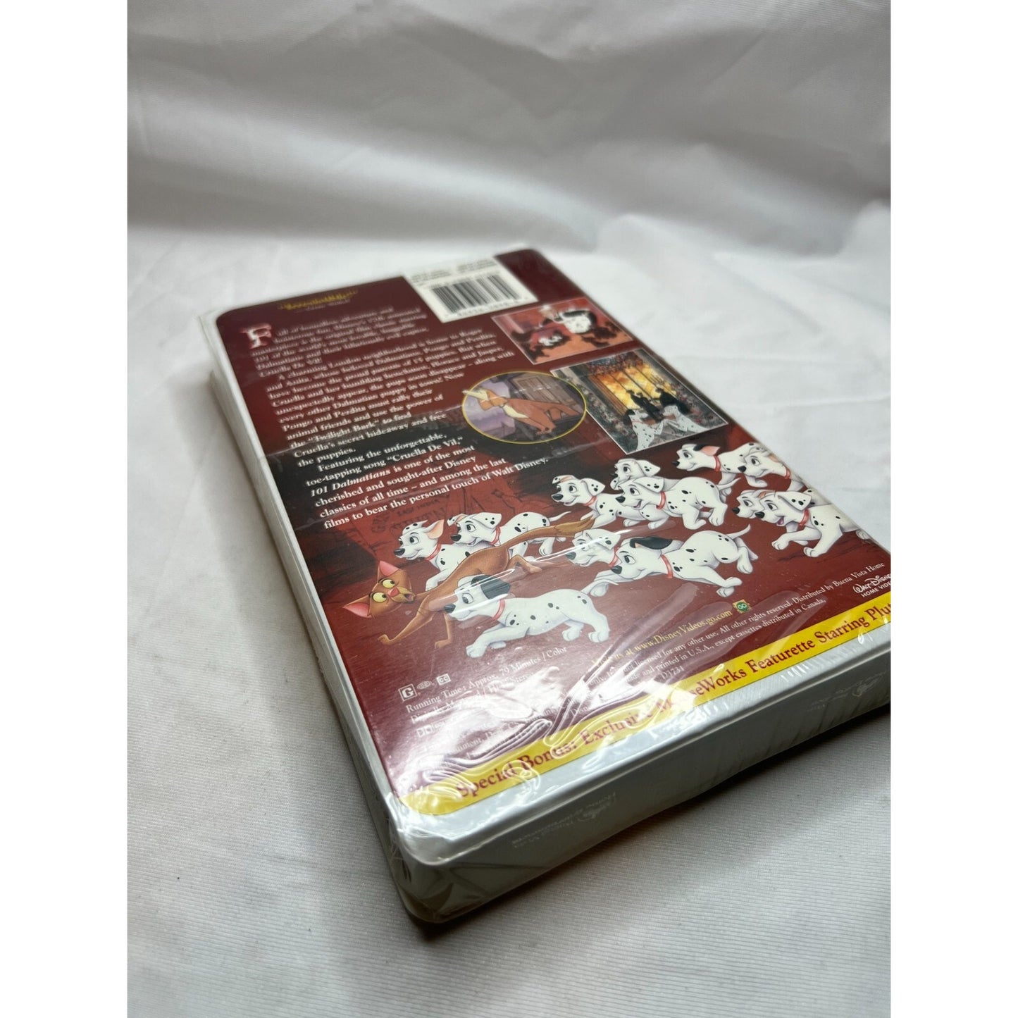 Disney's 101 Dalmatians VHS Masterpiece Collection New Sealed 1999