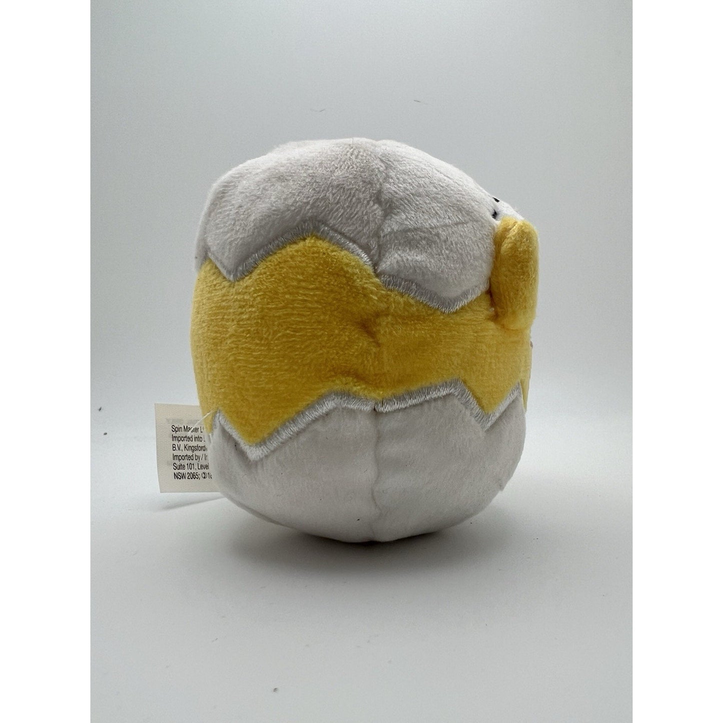 Gudetama The Lazy Egg Cracked Shell Egg Plush 3.5 Inch Rare Collectible New