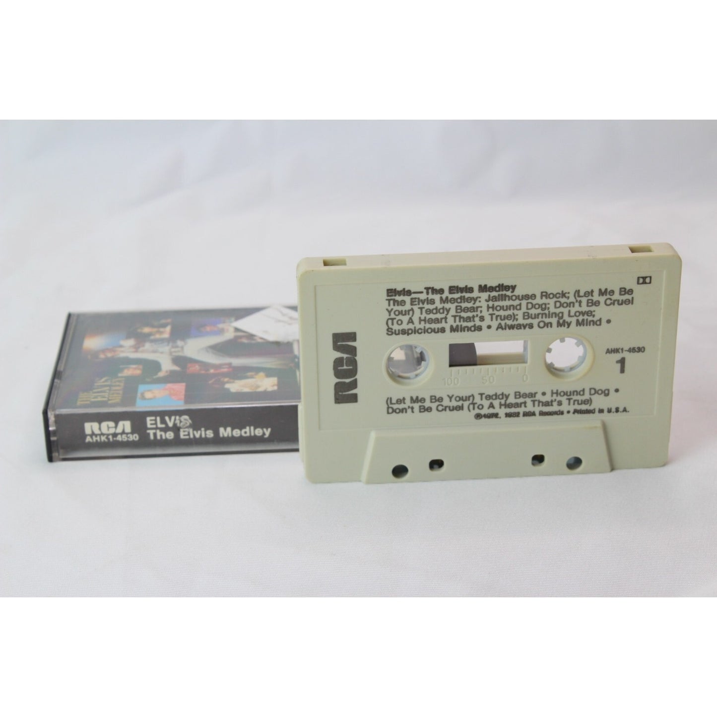 Elvis Presley The Elvis Medley Cassette Tape Tested Music Used