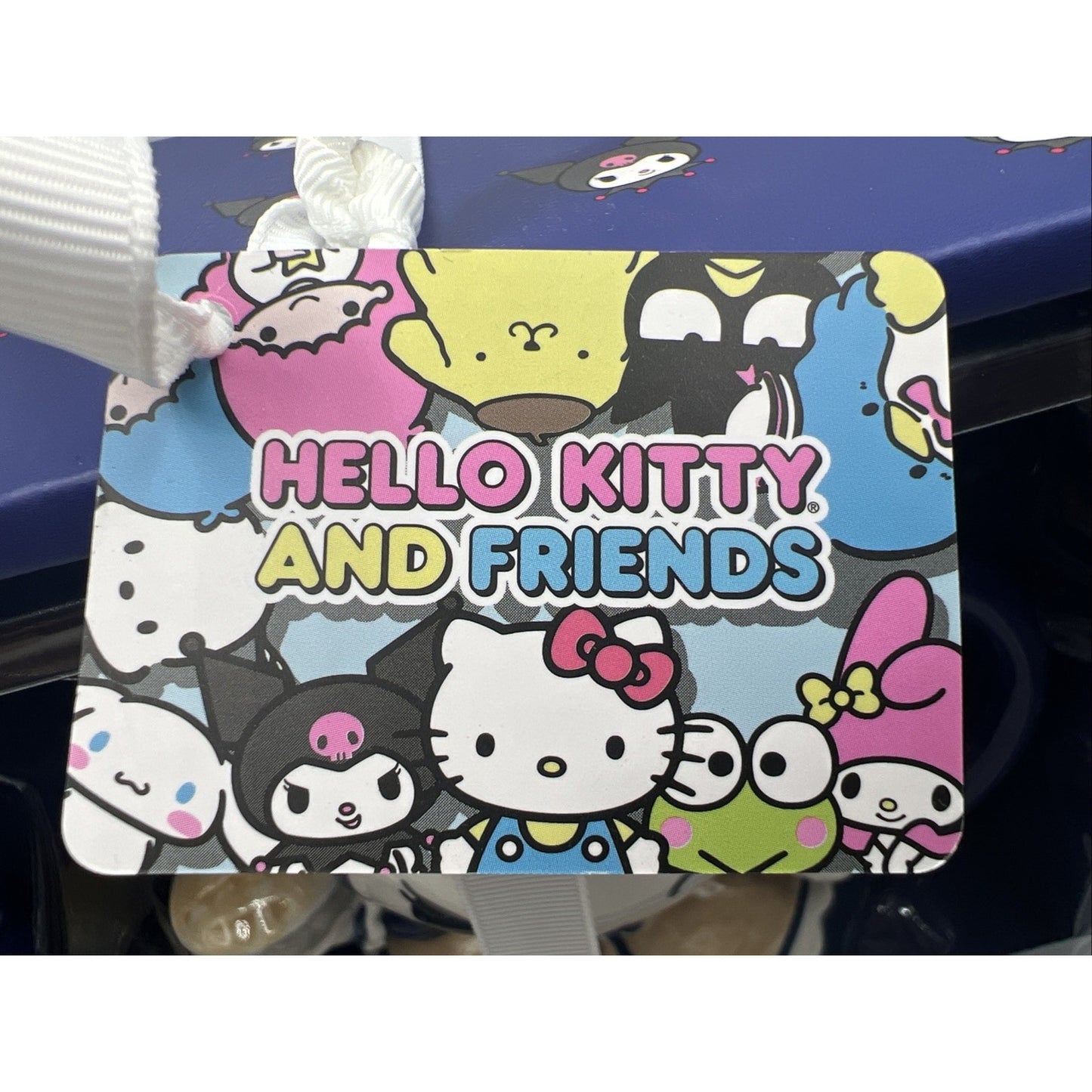 Hello Kitty And Friends Kuromi Mug Figurine Set By Sanrio Blue Sky Ceramic Rare
