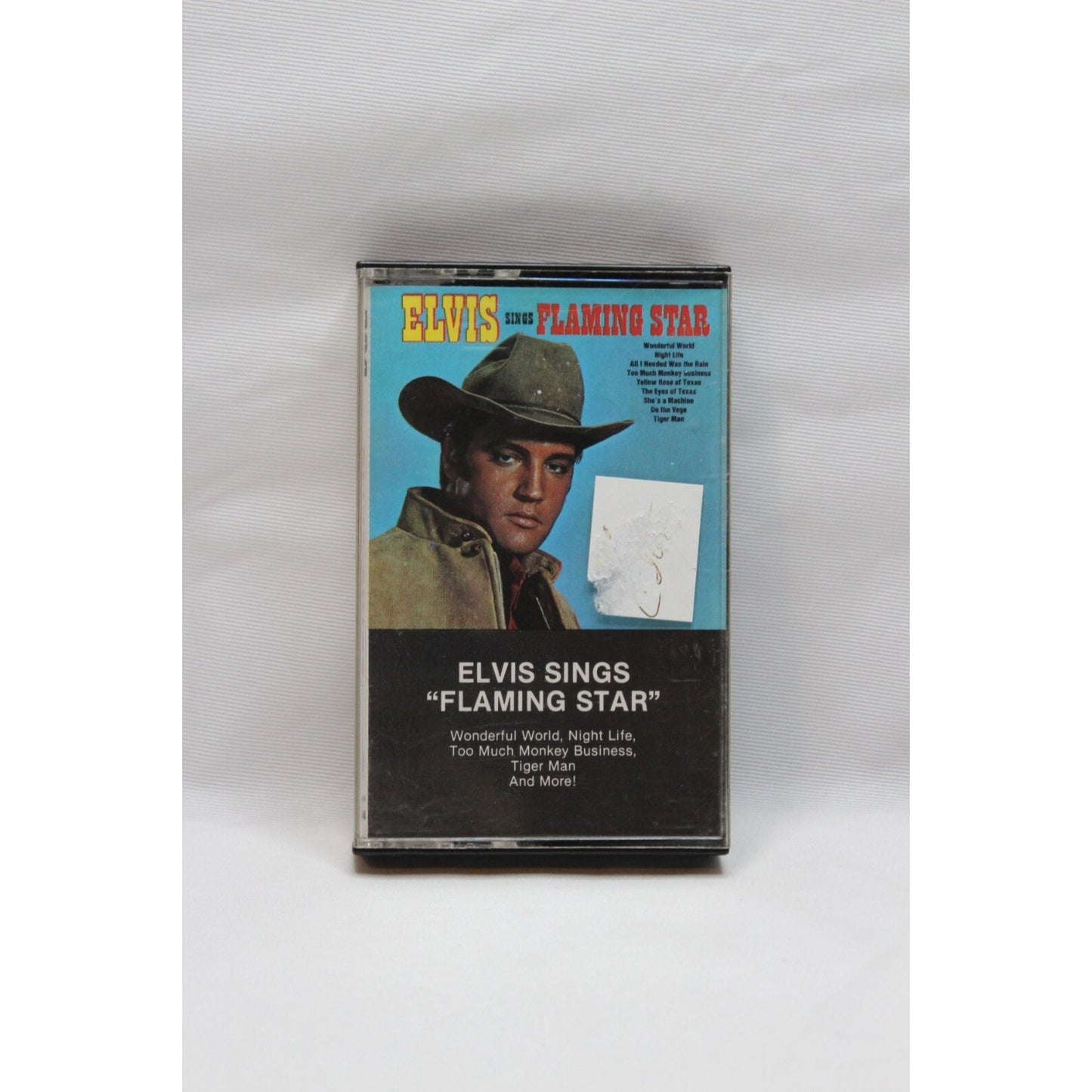 Elvis Sings Flaming Star Elvis Presley Cassette Tape Tested Music Used