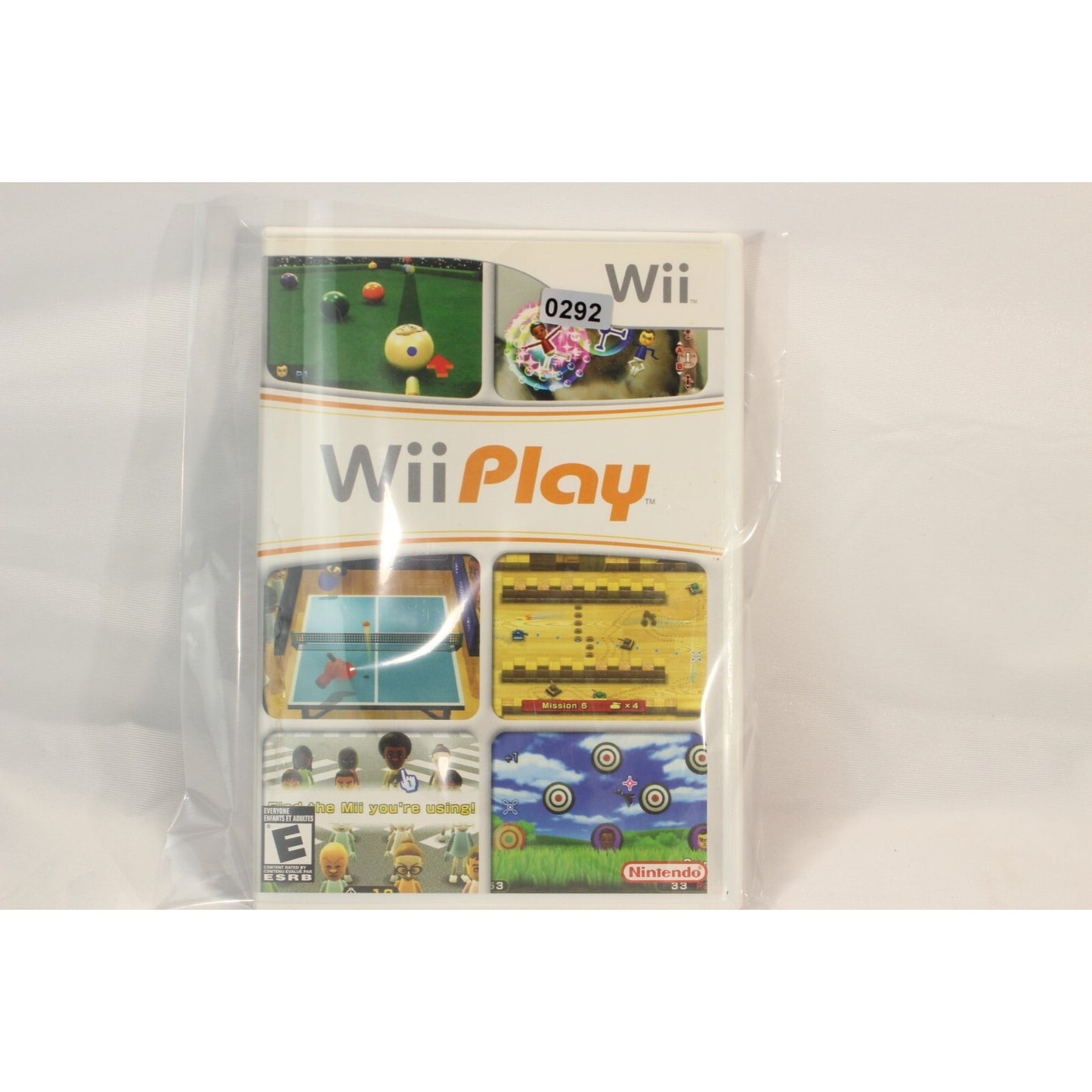 Wii Play Nintendo Wii Tested Video Game Used