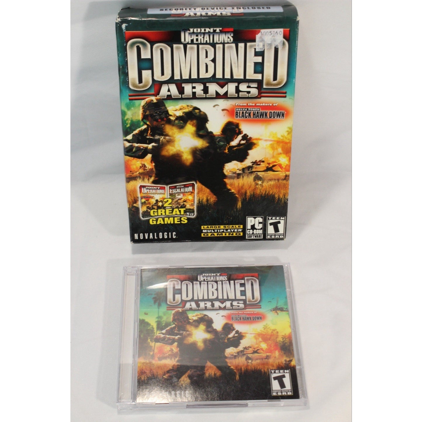 Joint Operations Combined Arms PC Tested Video Game Used FPS Shooter CD-ROM