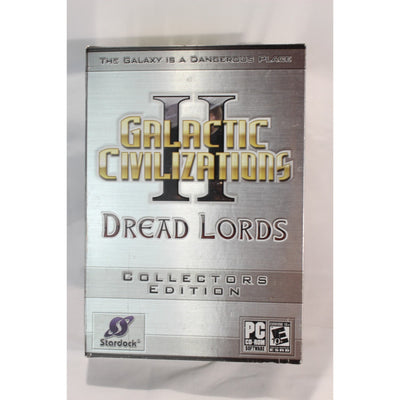 Galactic Civilizations II Dread Lords Collector's Edition PC Tested Video Game
