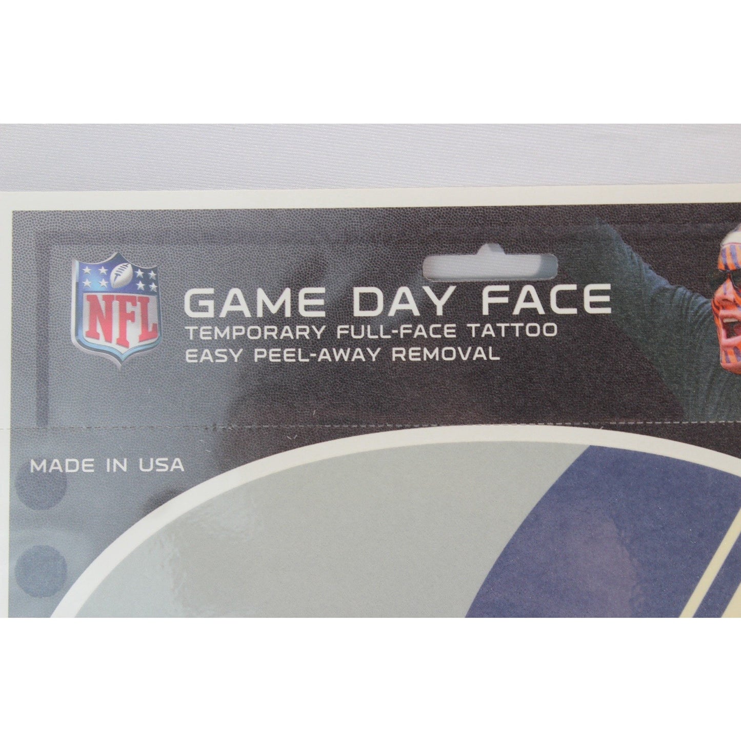 Dallas Cowboys Game Day Face Temporary Tattoo NFL Football Fan Peel Off Tattoos