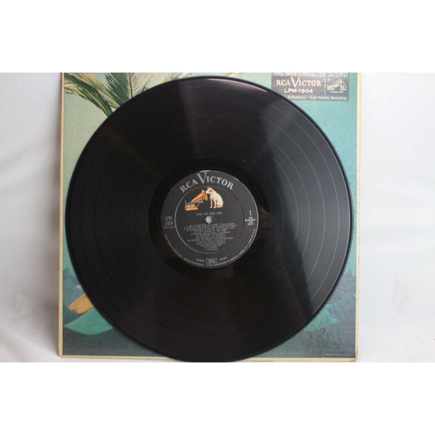 Hugo Winterhalter & His Orchestra Wish You Were Here Vinyl Record Tested Used