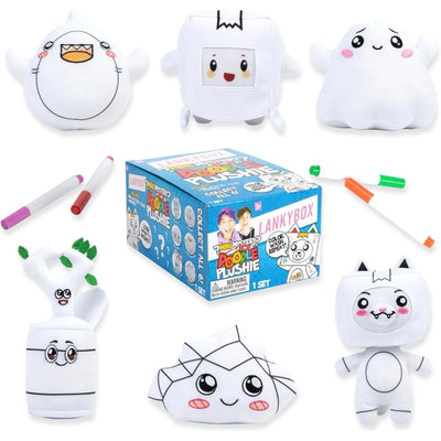 Sealed LankyBox Doodle Collection Mystery Plush Collectible New Blind Box Mini