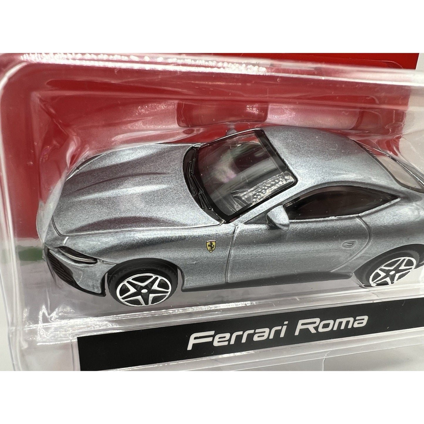 Burago Race and Play Silver Ferrari Roma 1/43 Die Cast Toy Model Car Supercar