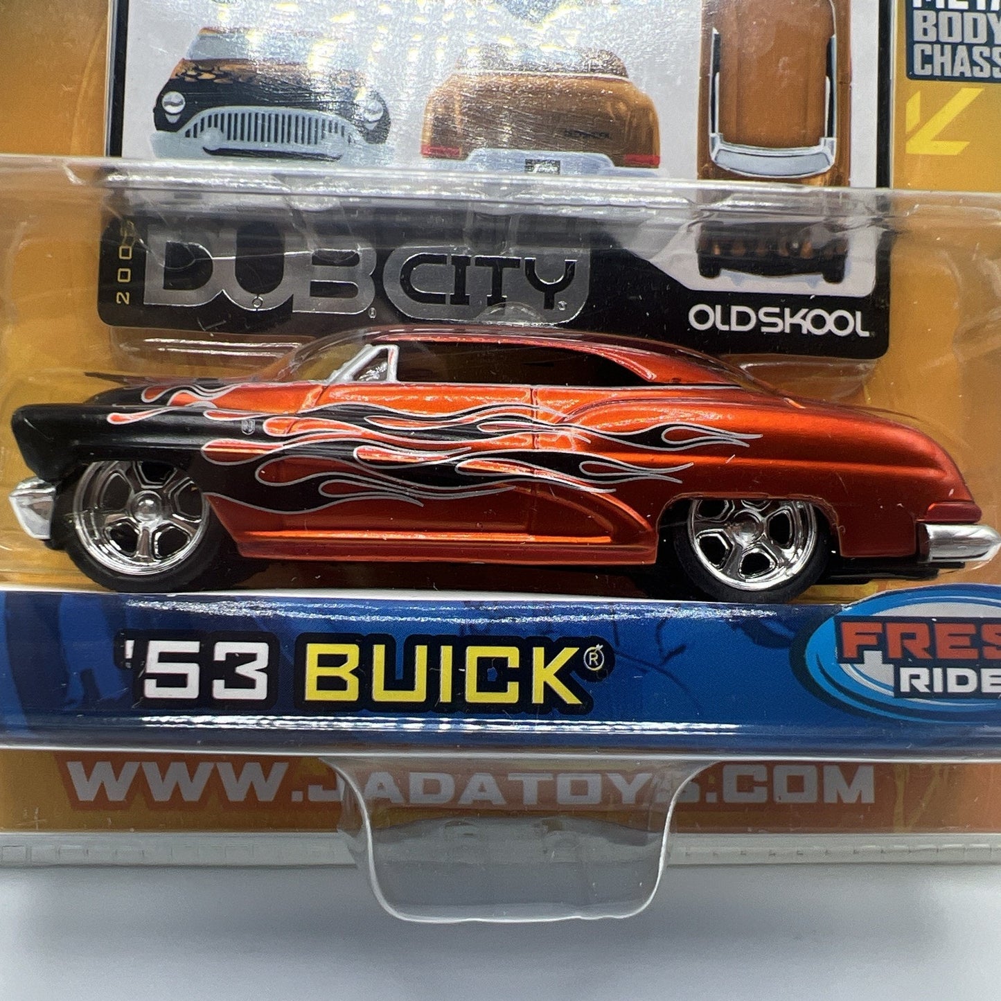 2005 Jada Toys Dub City Old Skool '53 Buick 1953 Hot Rod Die Cast Toy Car