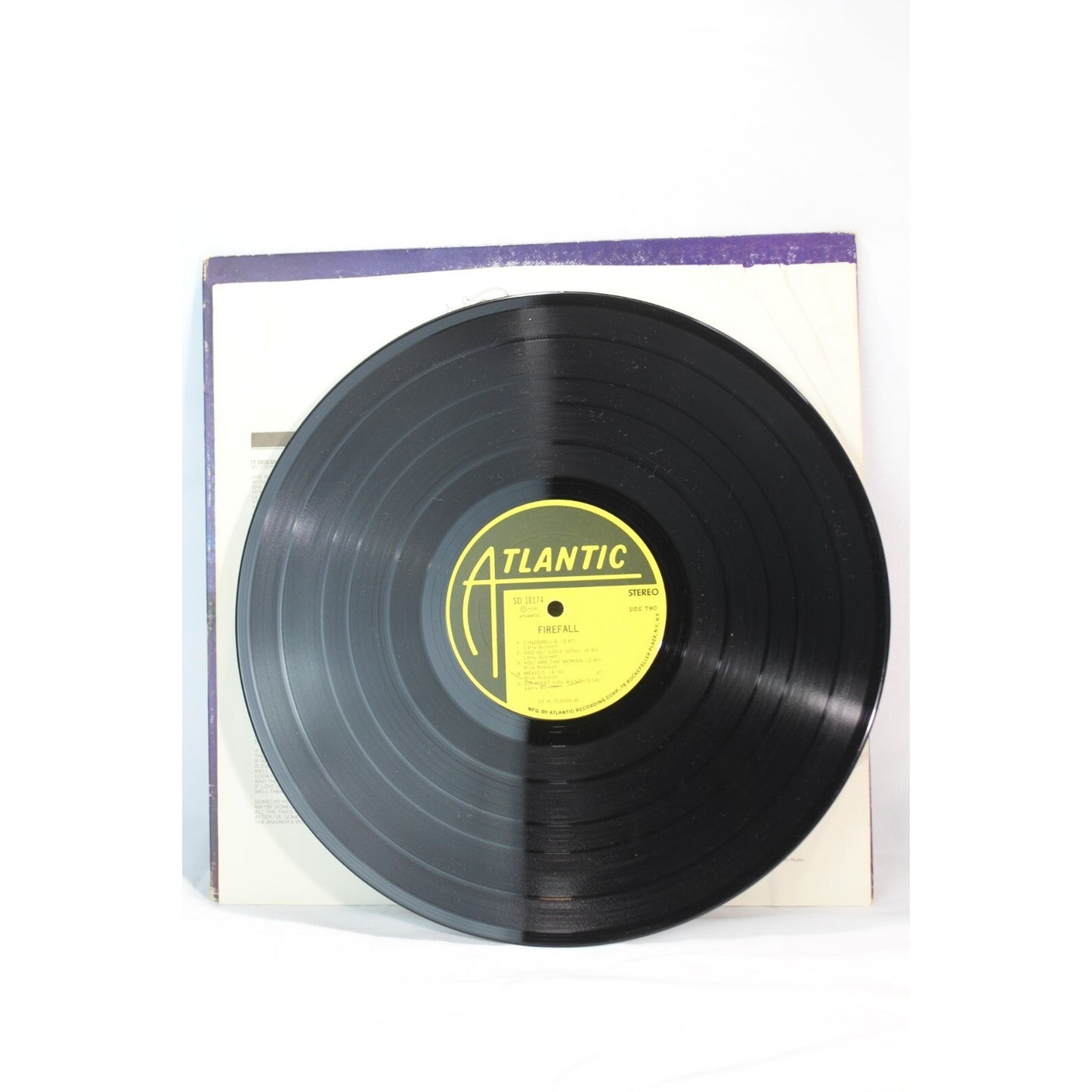 Firefall Self-Titled Record Audio Tested Video Music Album Used