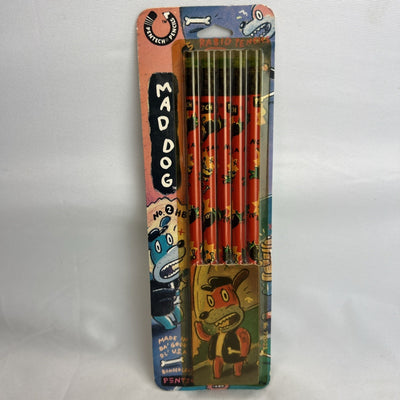 Pentech Pencils Mad Dog No 2 Lead Pentech New Old Stock USA Vintage Rare