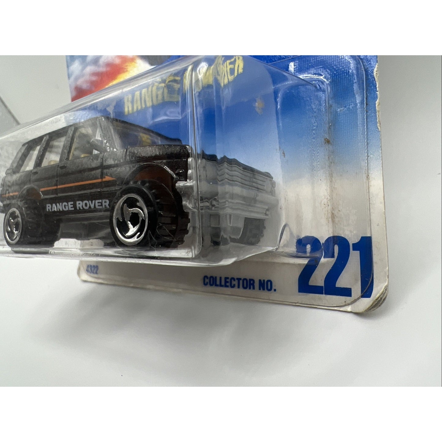 1992 Hot Wheels Range Rover Black Collector 221 New 1:64 Diecast Truck SUV