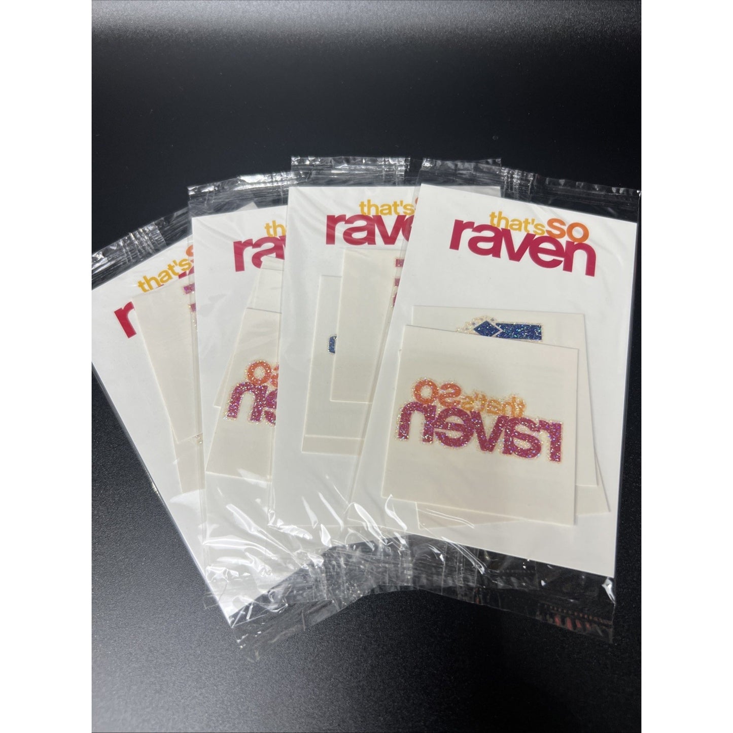 That’s So Raven Disney Channel Temporary Tattoos Rare Tattoo Original 4 Count