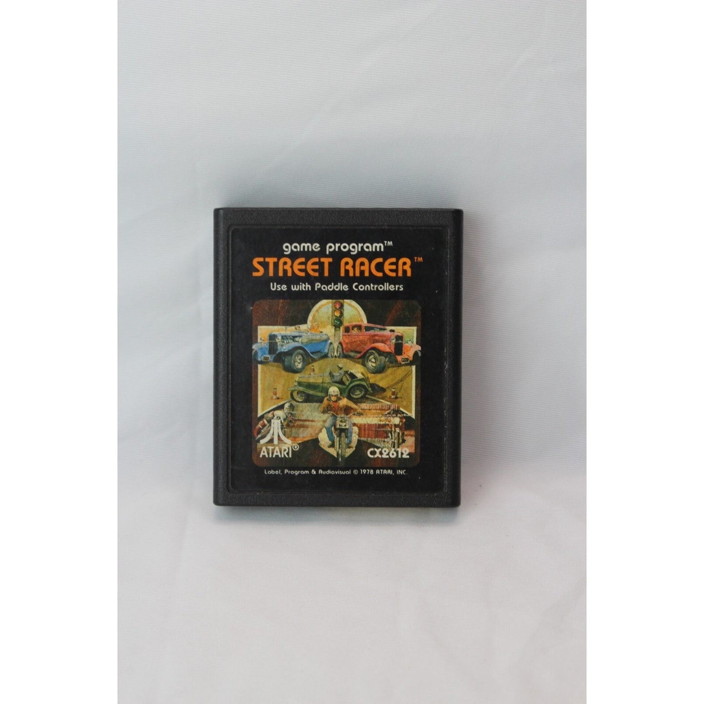 Street Racer CX2612 Atari 2600 Tested Video Game Used