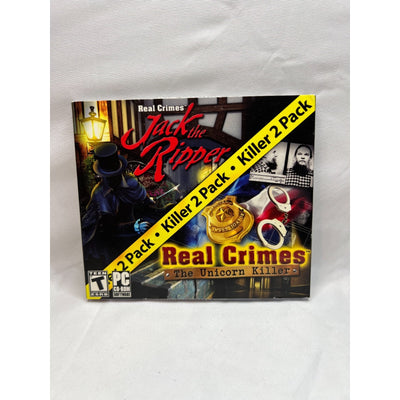 Real Crimes Jack the Ripper Unicorn Killer PC Tested Video Game Used
