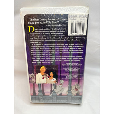 The Hunchback of Notre Dame VHS Walt Disney Masterpiece Collection New Sealed
