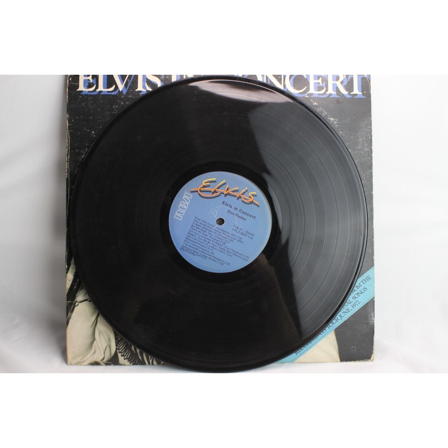 Elvis Presley In Concert Vinyl Record Tested Used