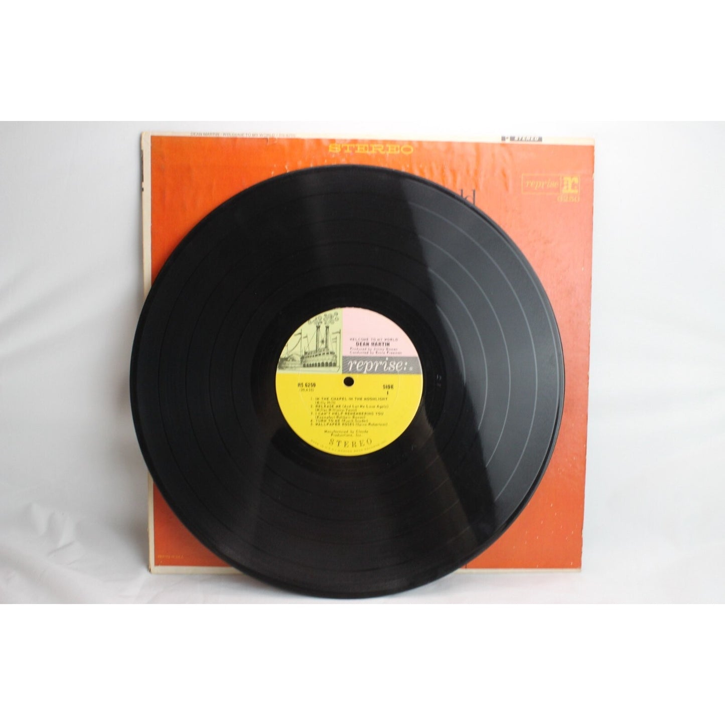 Dean Martin Welcome To My World Vinyl Record Tested Used