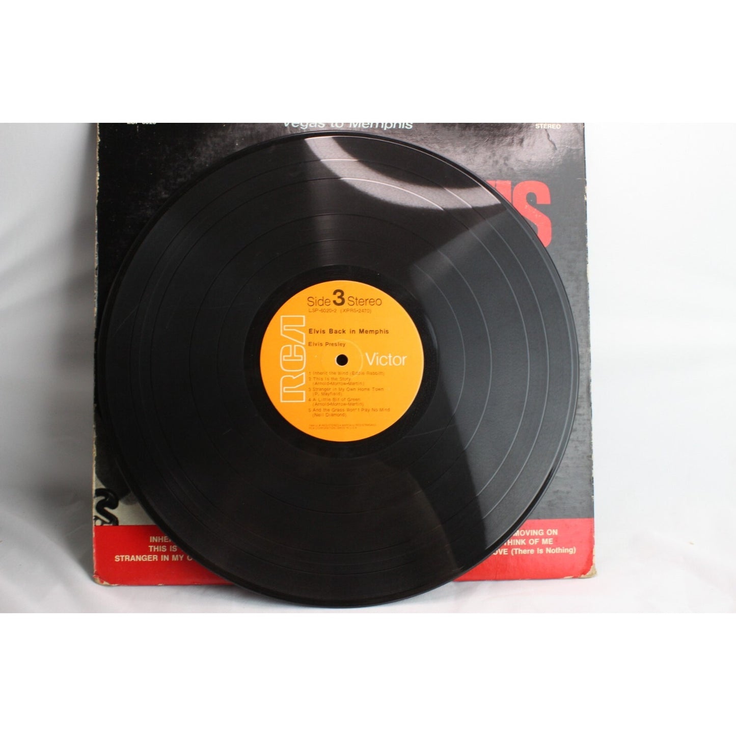 Elvis Presley Back In Memphis Vinyl Record Tested Used