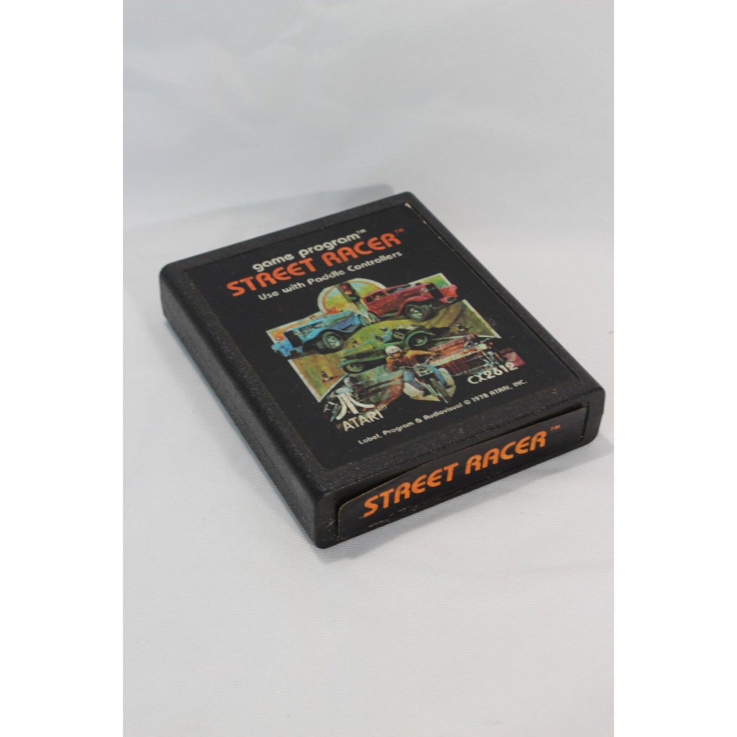 Street Racer Atari 2600 Used Tested Video Game CX2612 Retro Racing Classic