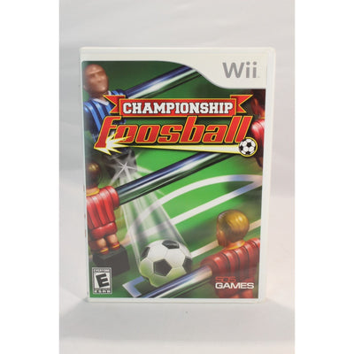 Championship Foosball Nintendo Wii Tested Video Game Used