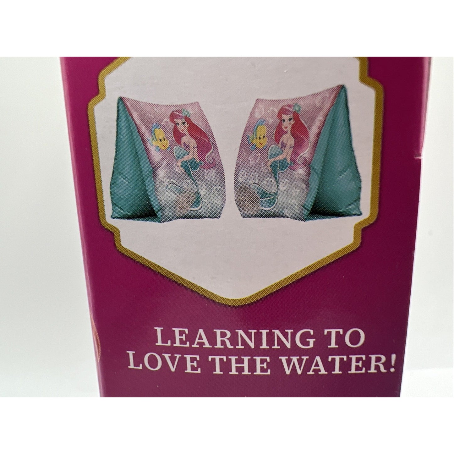 SwimWays Disney Princess Ariel Swimmies Arm Floaties for Kids 3-5 Pool Swim Help