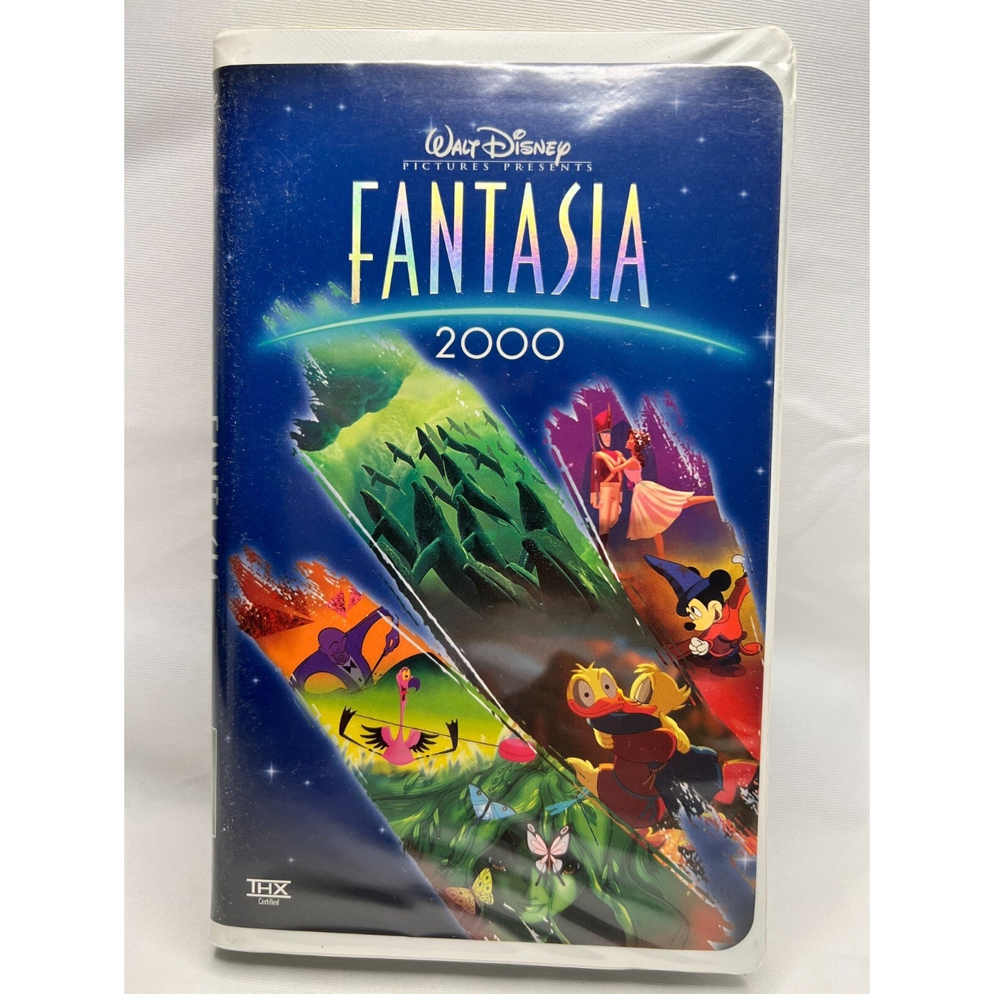 Fantasia 2000 Walt Disney VHS Video Tape Animated Classic Tested Used