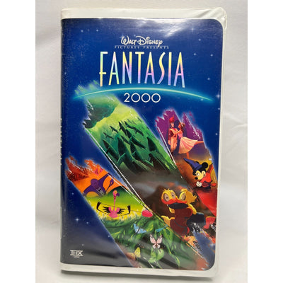 Fantasia 2000 Walt Disney VHS Video Tape Animated Classic Tested Used