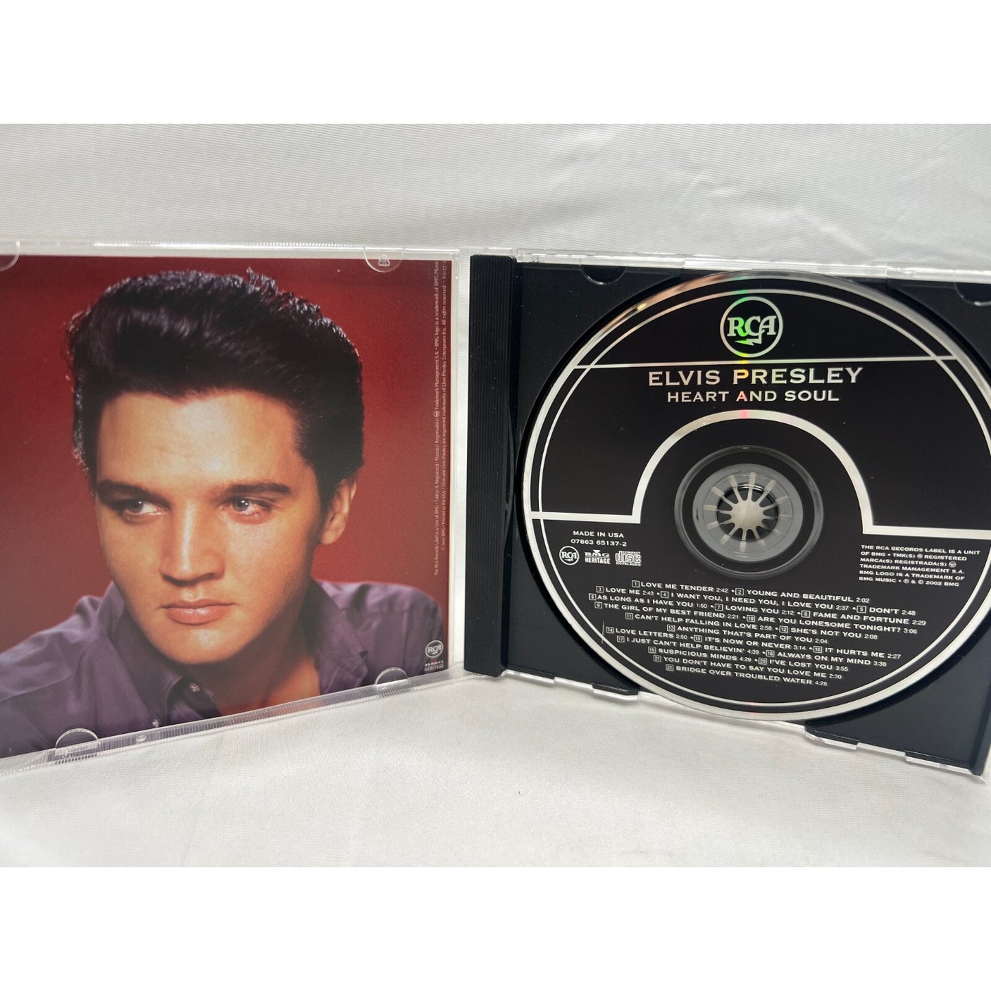 Heart and Soul by Elvis Presley Audio CD-ROM Used