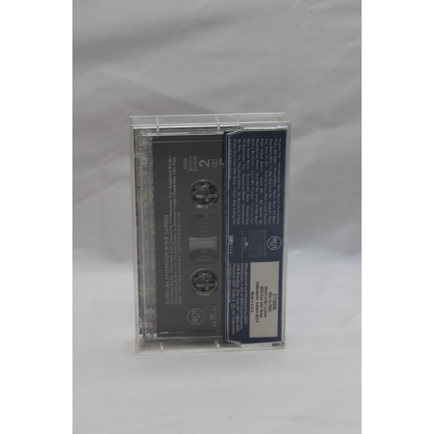 Elvis An Afternoon In The Garden Cassette Tape Tested Music Used