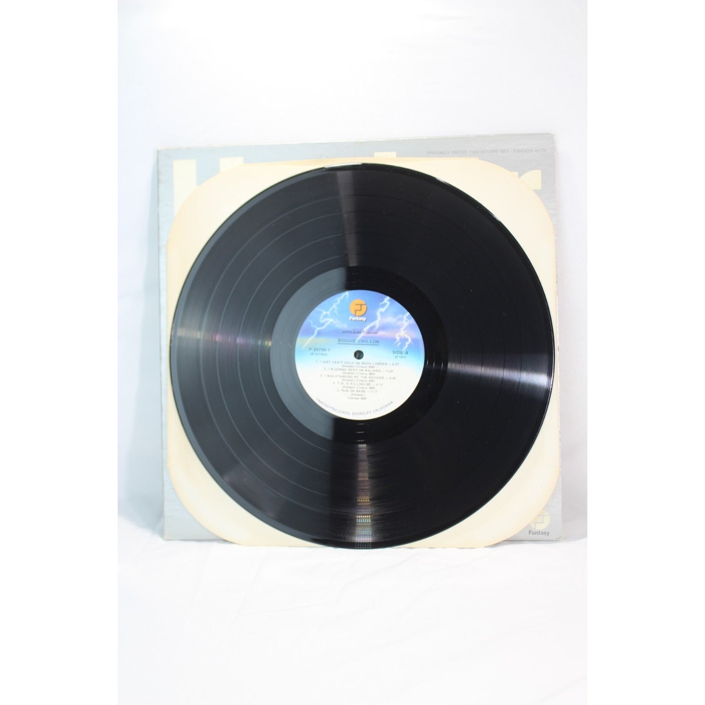 John Lee Hooker Self-Titled Record Audio Tested Video Music Album Used