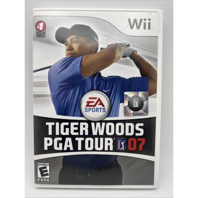 Tiger Woods PGA Tour 07 (Nintendo Wii, 2007) Complete with Manual And Case