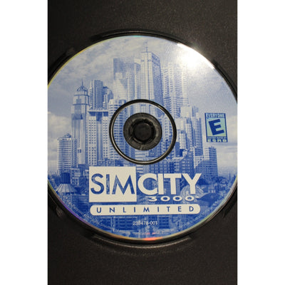 Sim City 3000 Unlimited PC Tested Video Game Used City Building Simulation Game