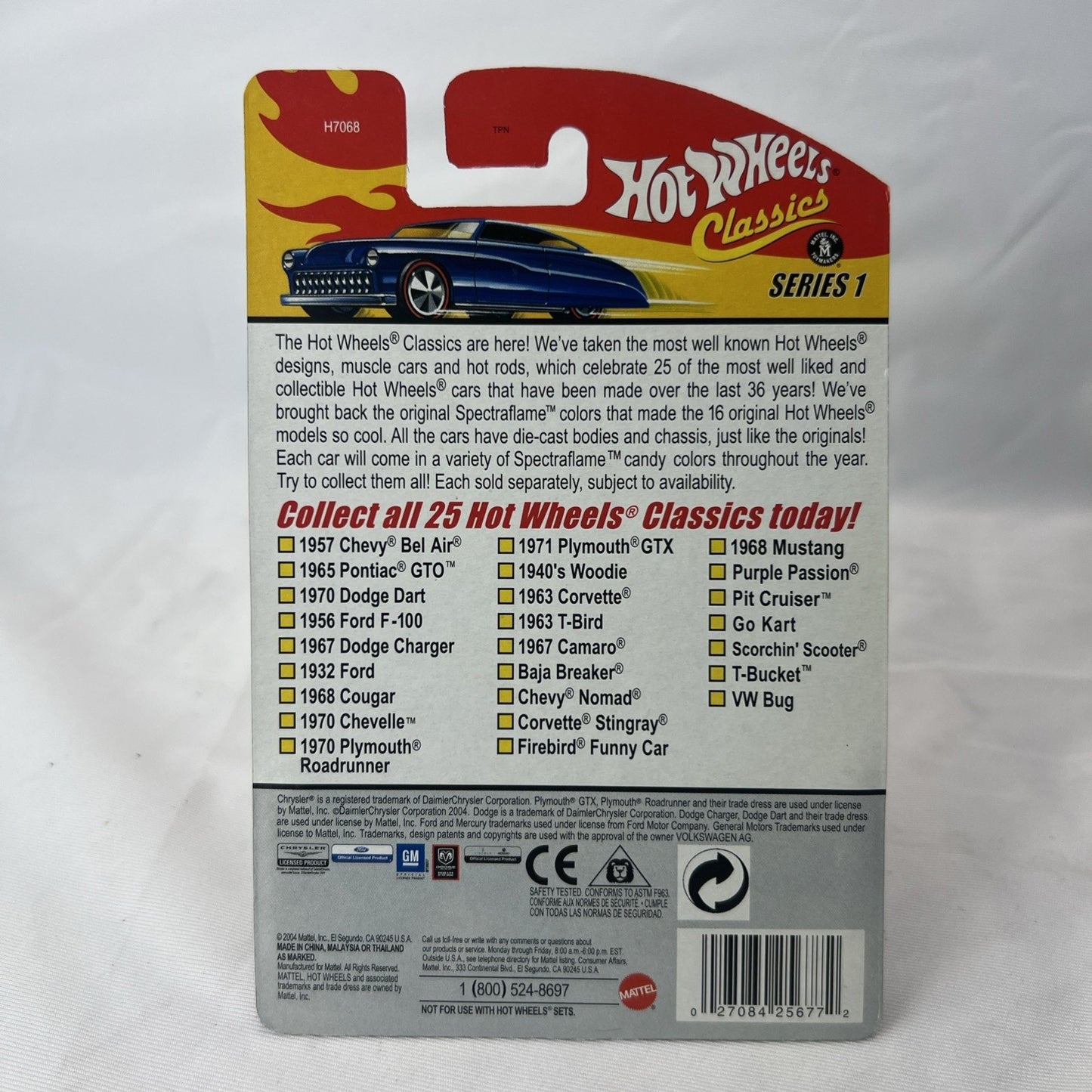 Hot Wheels Classics Series 1970 Dodge Dart Mopar Car #3 of 25 Pink Rare Diecast