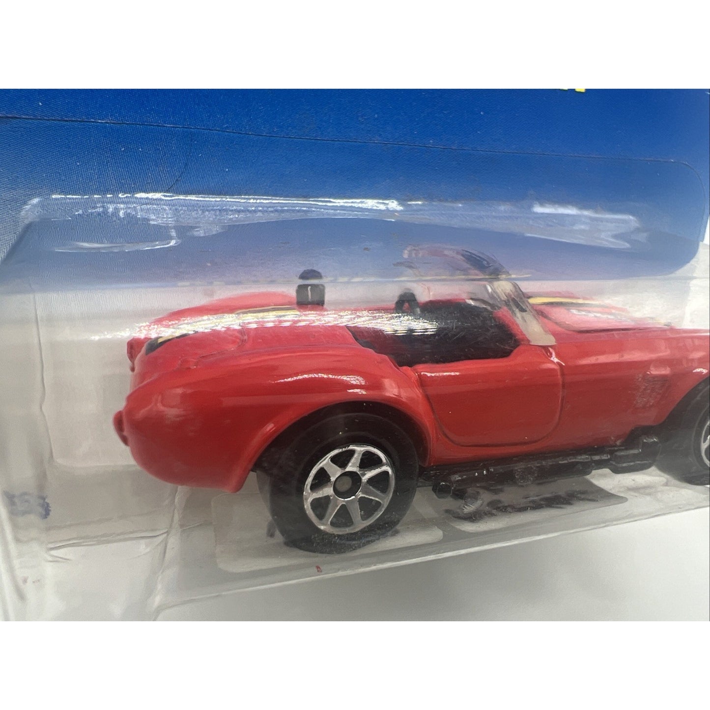 Hot Wheels Classic Cobra #31 Convertible Red 1990 Collectors Series Metal Base