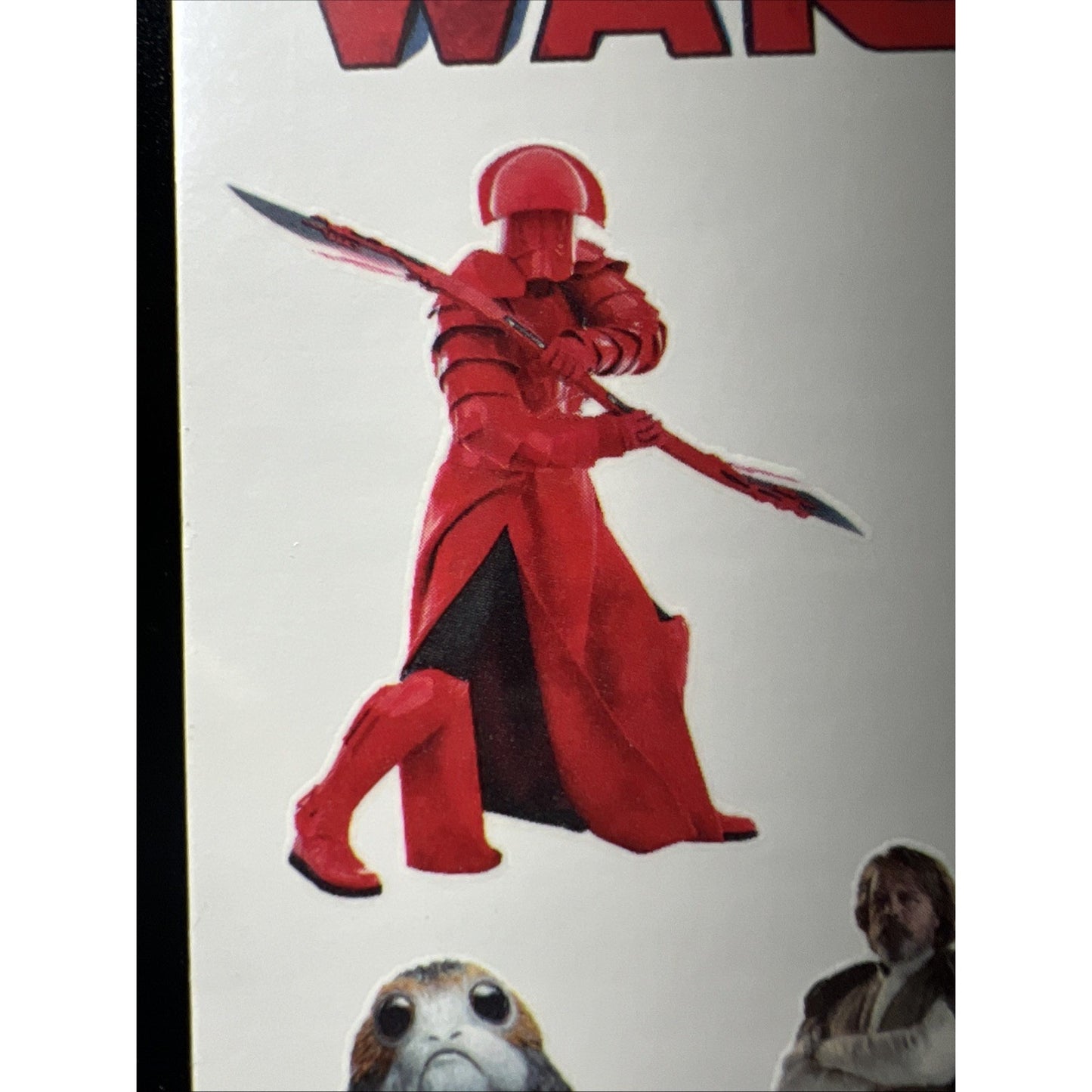 Rare Collectible Star Wars The Last Jedi Temporary Tattoos Vintage Tattoo 10 Ct