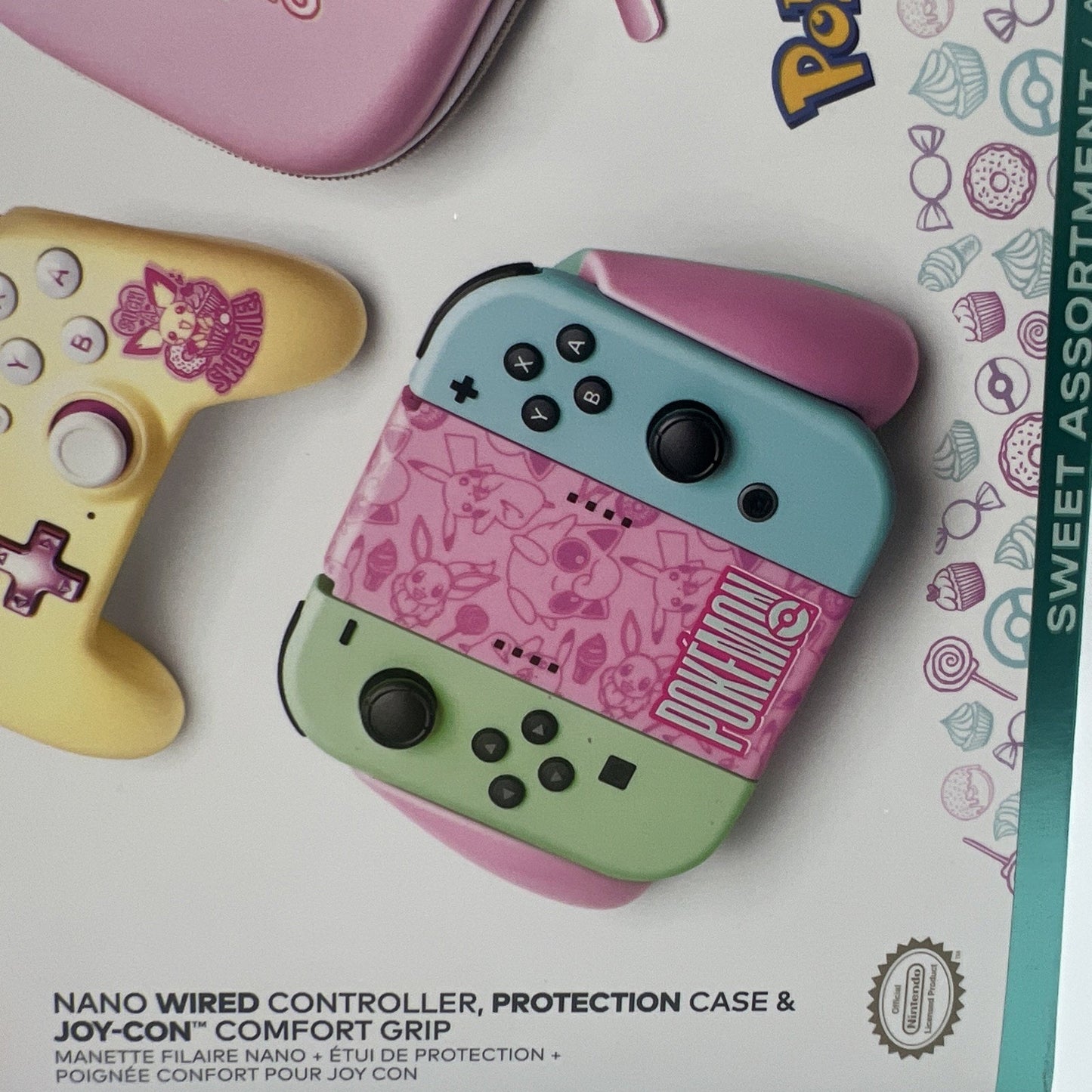 Nintendo Switch Pokemon Controller Sweet Friends Assortment Pikachu Bundle Case