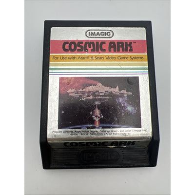IMagic Cosmic Ark For Atari 2600 1982 Tested Retro Video Game Used