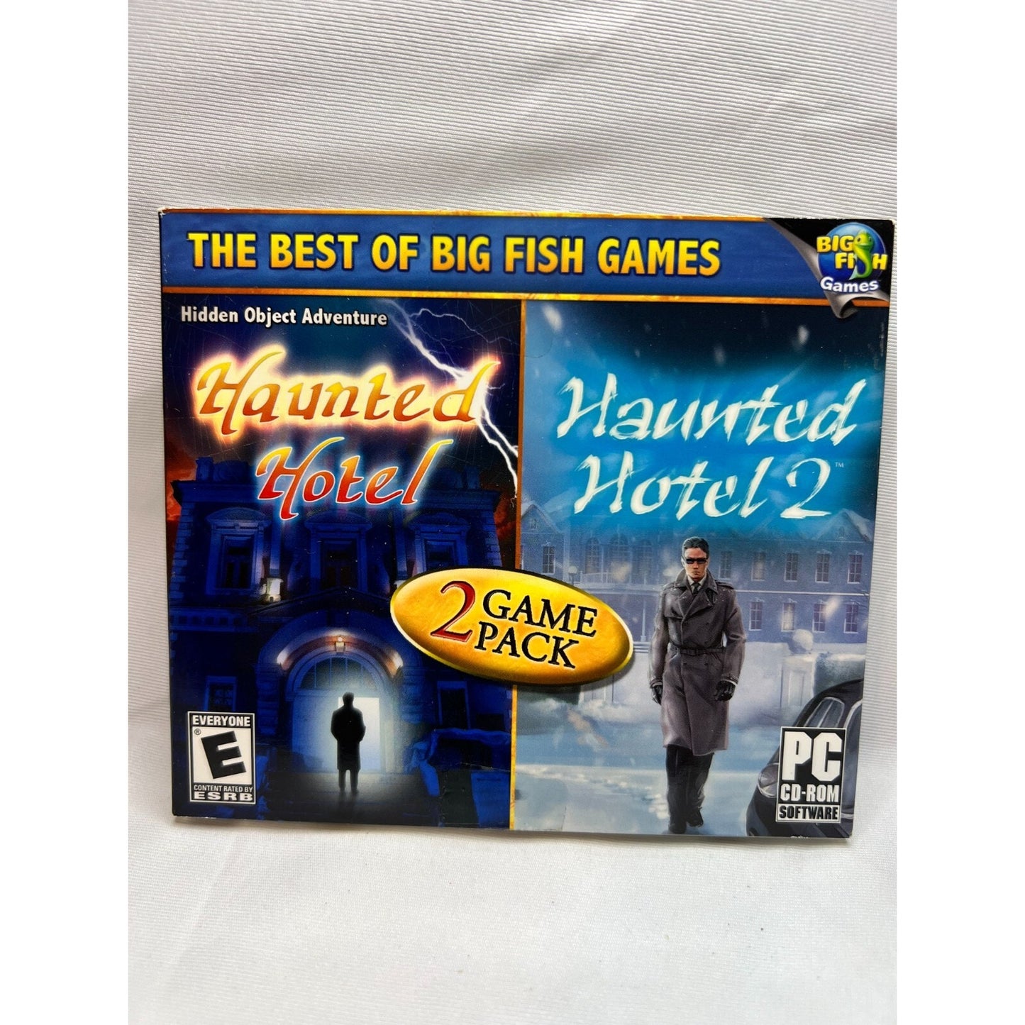 Haunted Hotel and Haunted Hotel 2 Best Big Fish Games PC Tested Video Game Used