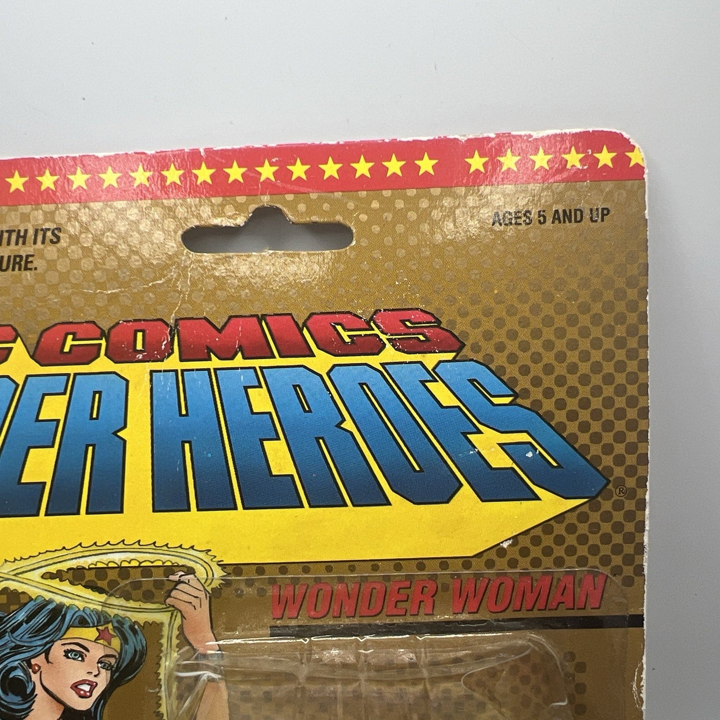 DC Comics Super Heroes Wonder Woman Action Figure ToyBiz 1989 New Sealed