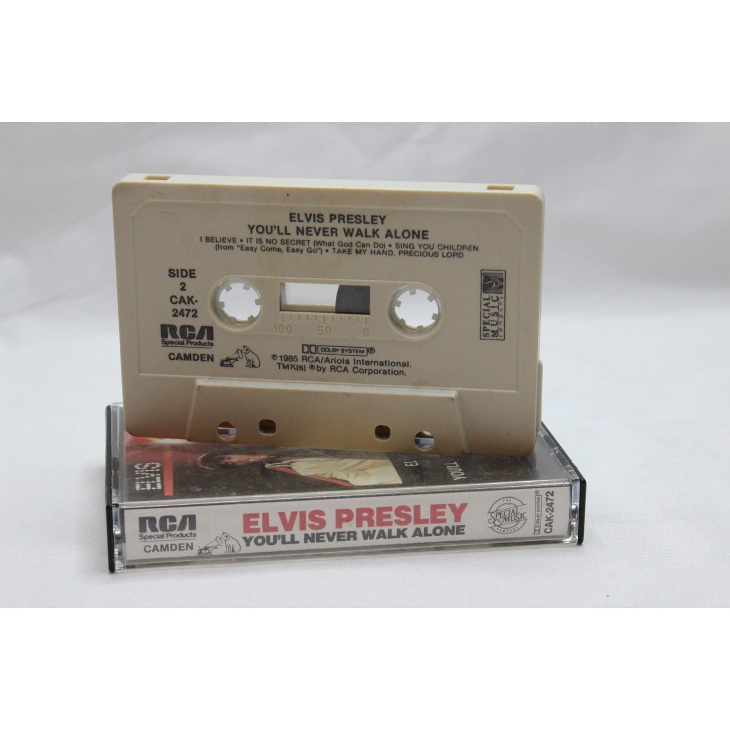 Elvis Presley You'll Never Walk Alone Cassette Tape Tested Music Used