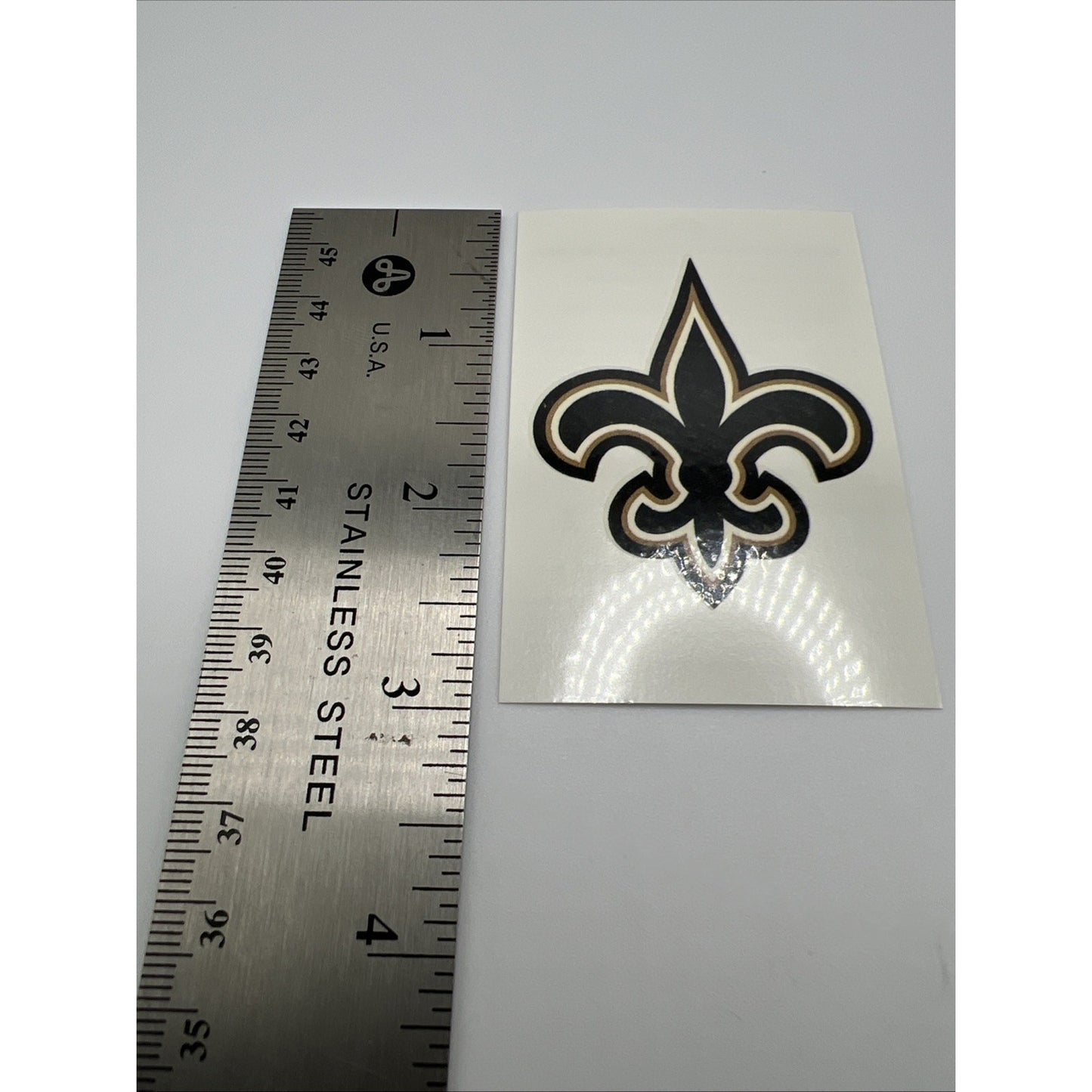 NFL New Orleans Saints Temporary Tattoo 10 Black Face Body Tattoos Football