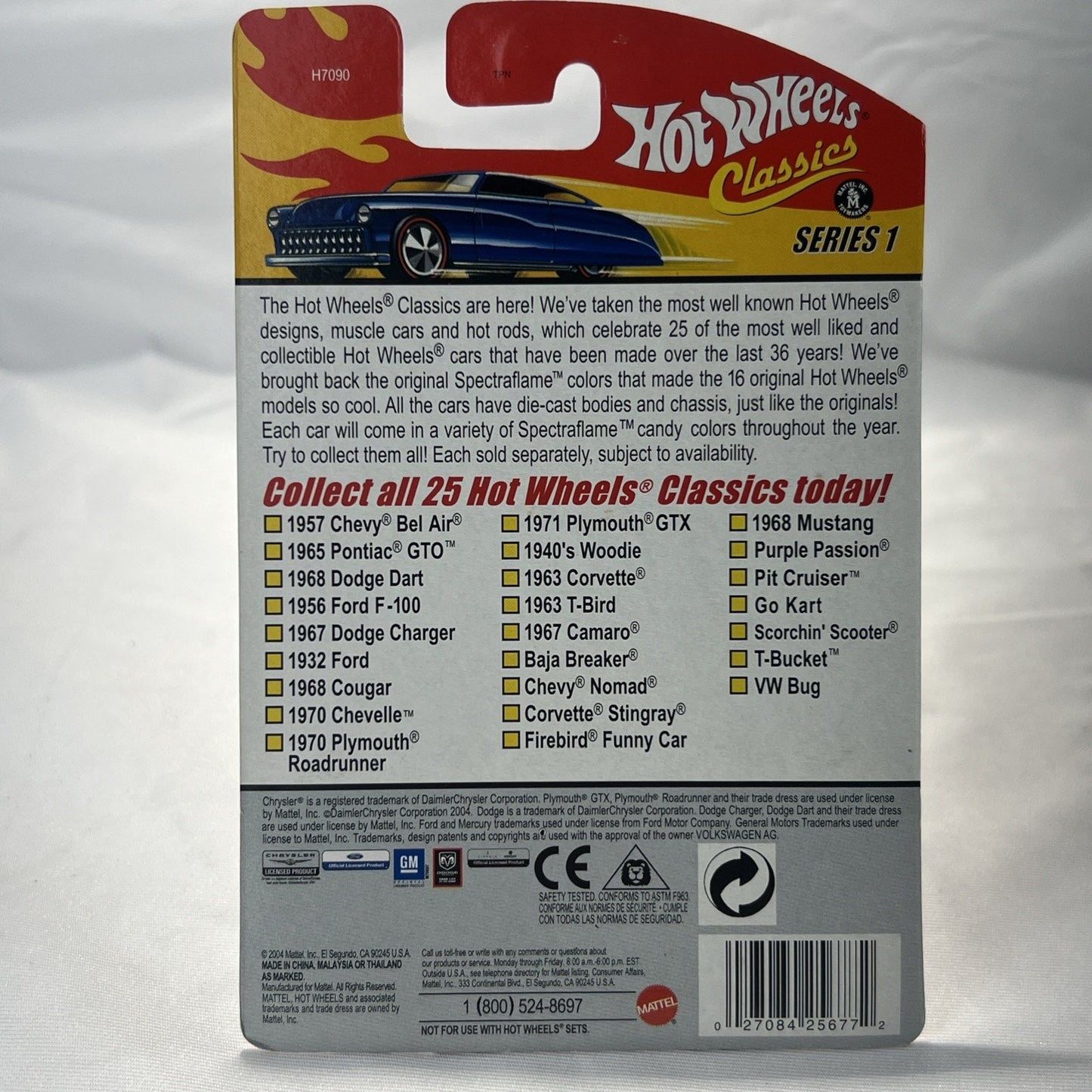 Hot Wheels Classics Series 1 Limited Edition Special VW BUG Gold #25/25