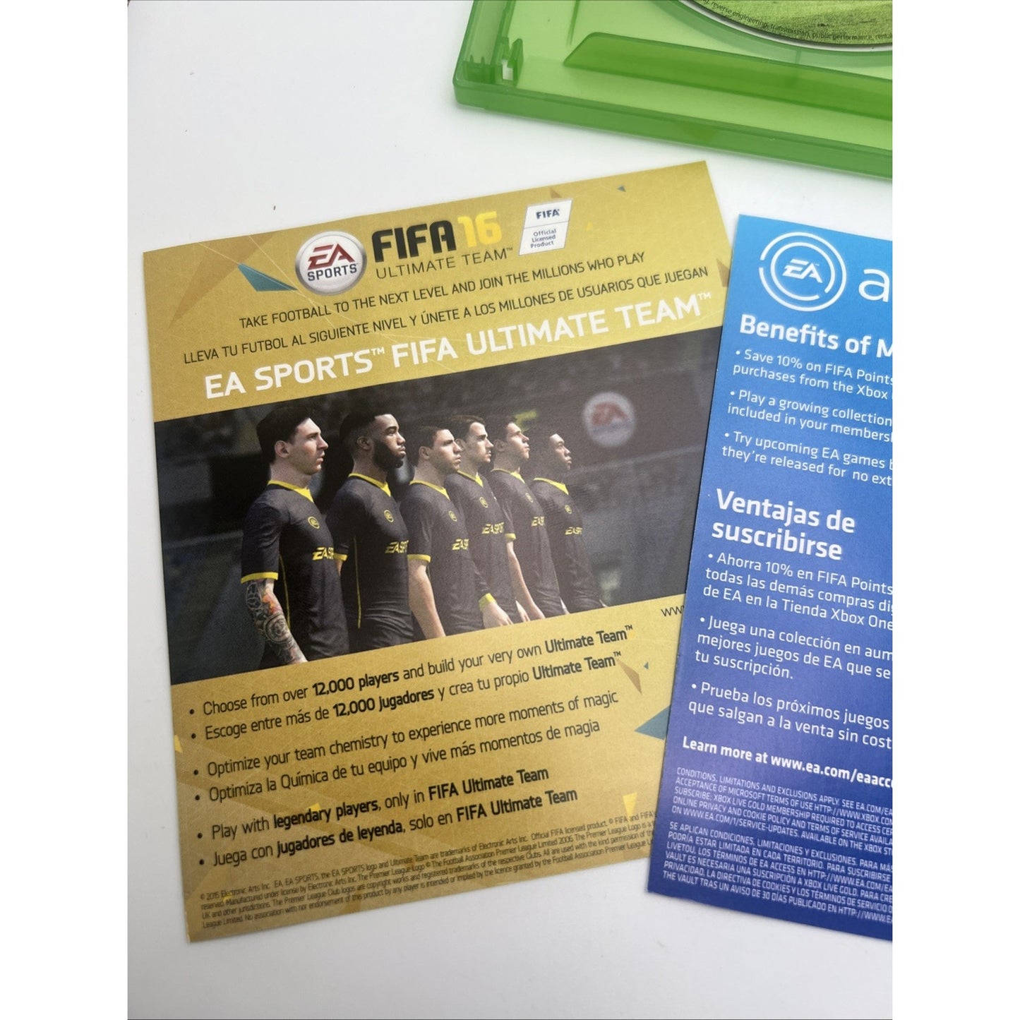 FIFA 16 Standard Edition (Xbox One, 2016) Complete In Case With Inserts Tested