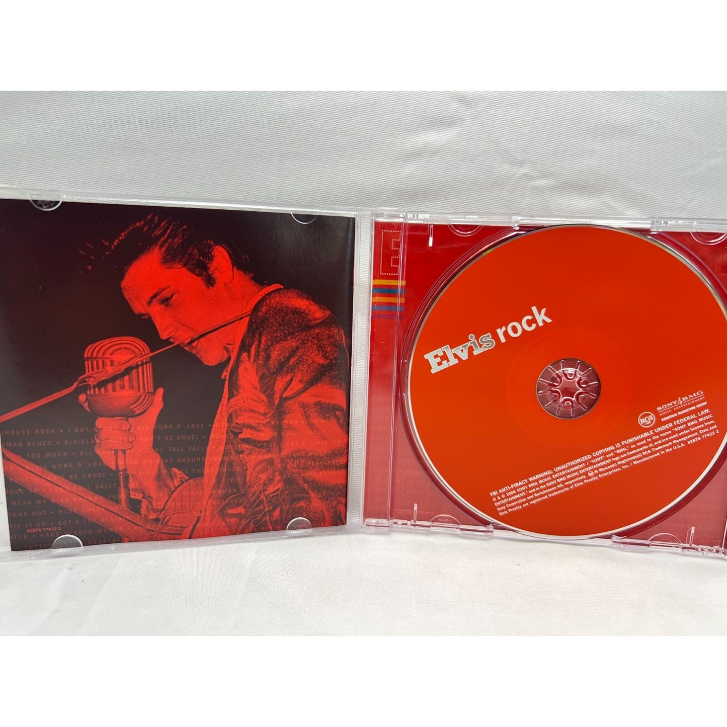 Elvis Presley Elvis Rock Audio CD-ROM Tested Used