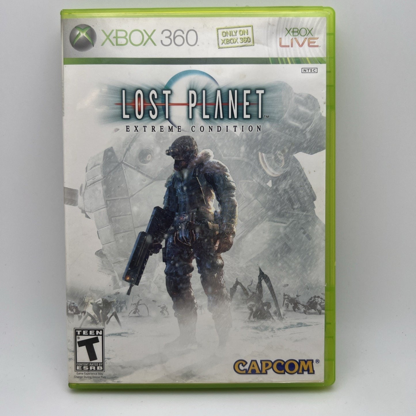 Lost Planet: Extreme Condition (Xbox 360, 2007) Complete In Case With Inserts