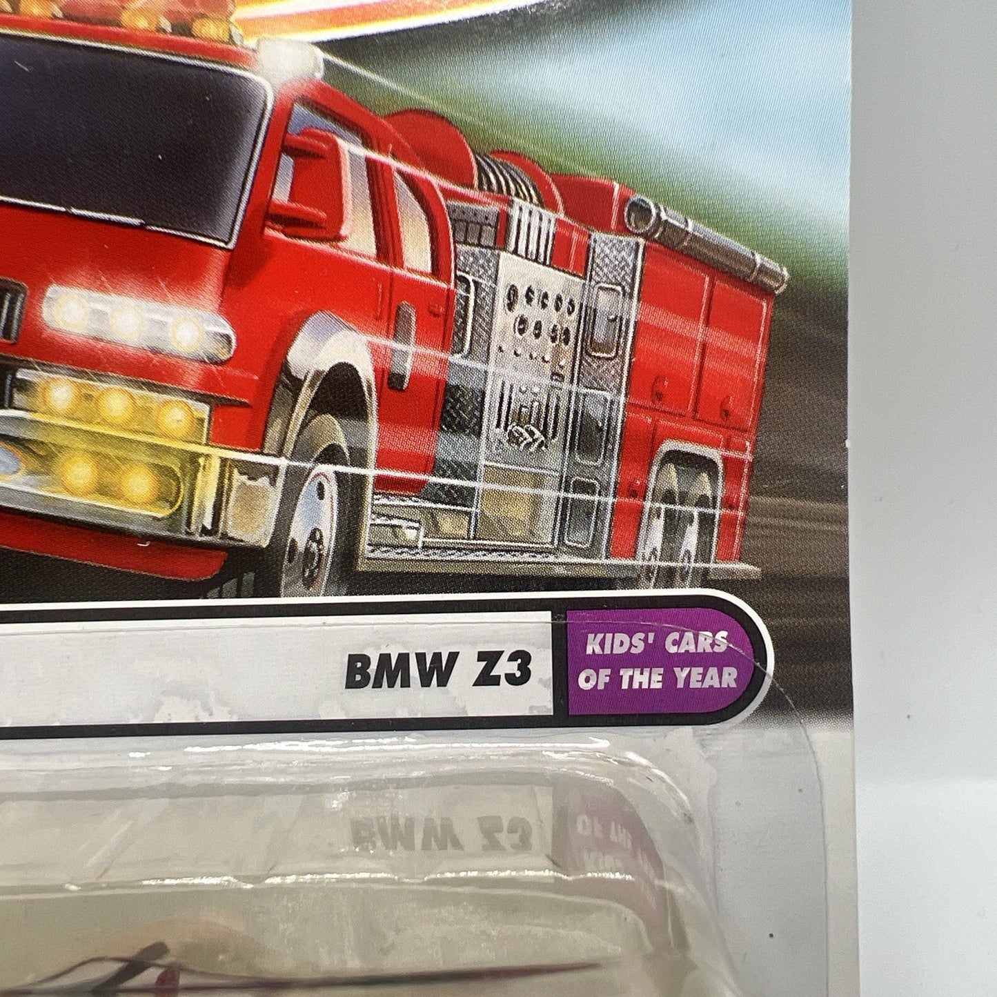 2001 Matchbox BMW Z3 #74 Kids Cars of the Year Series Red Convertible Rare Model