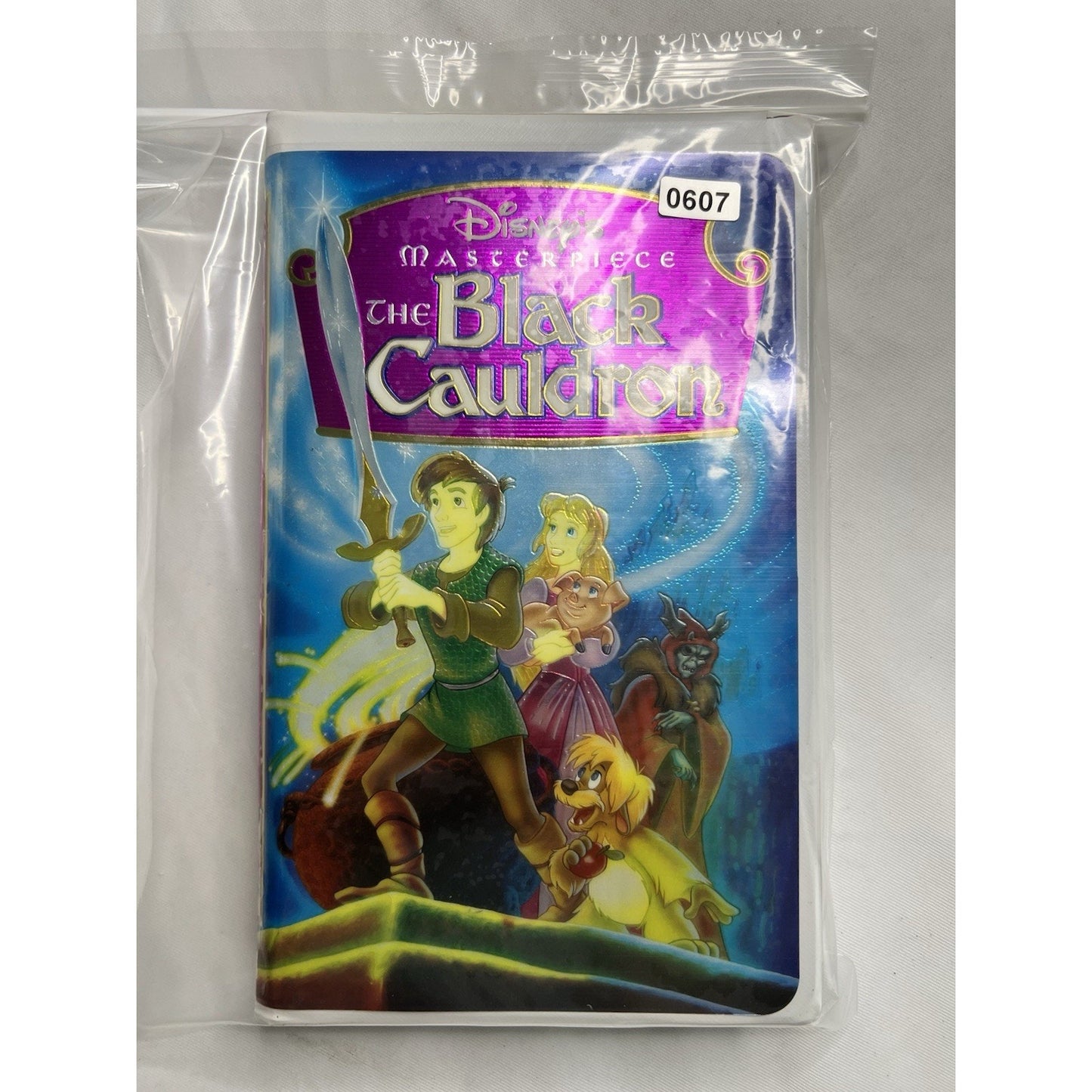 The Black Cauldron VHS, 1998, Disney Masterpiece Collection Used Tested Video