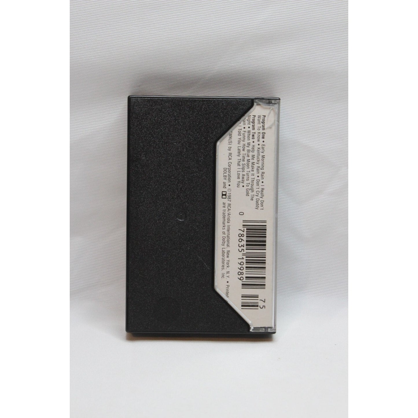 Elvis Presley Country Feelings Cassette Tape Tested Music Used