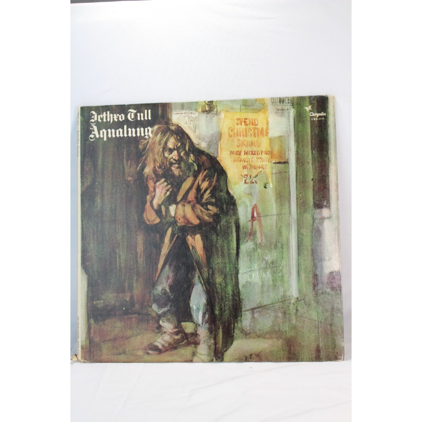 Jethro Tull Aqualung Record Audio Tested Vinyl Music Album Used